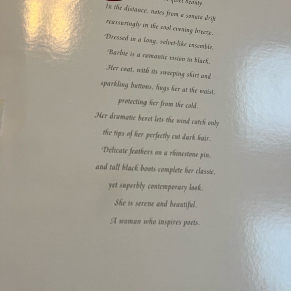 New in box Romantic interlude Barbie - Picture 3 of 4